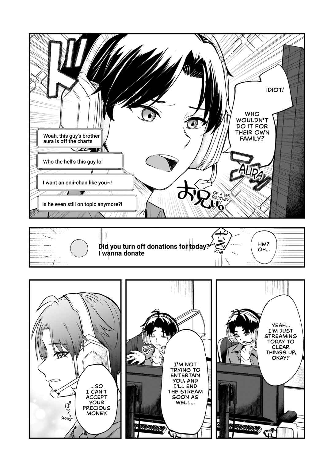 Aorikei Game Haishinsha (20-sai), Haishin no Kiri Wasure ni Yori Ii Hito Bare Suru. Chapter 1 - Page 36