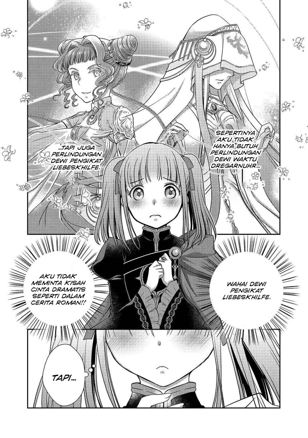 Honzuki no Gekokujou: Hannerōre no Kizoku-in Gonensei Ichi - Koishite Mitai O'hime-sama Chapter 1 - Page 23