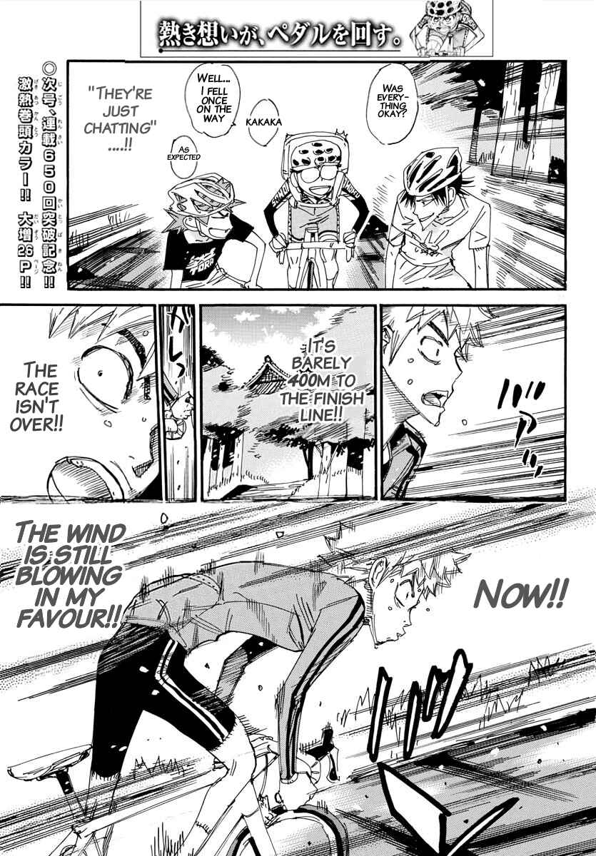 Yowamushi Pedal Chapter 652 - Page 19