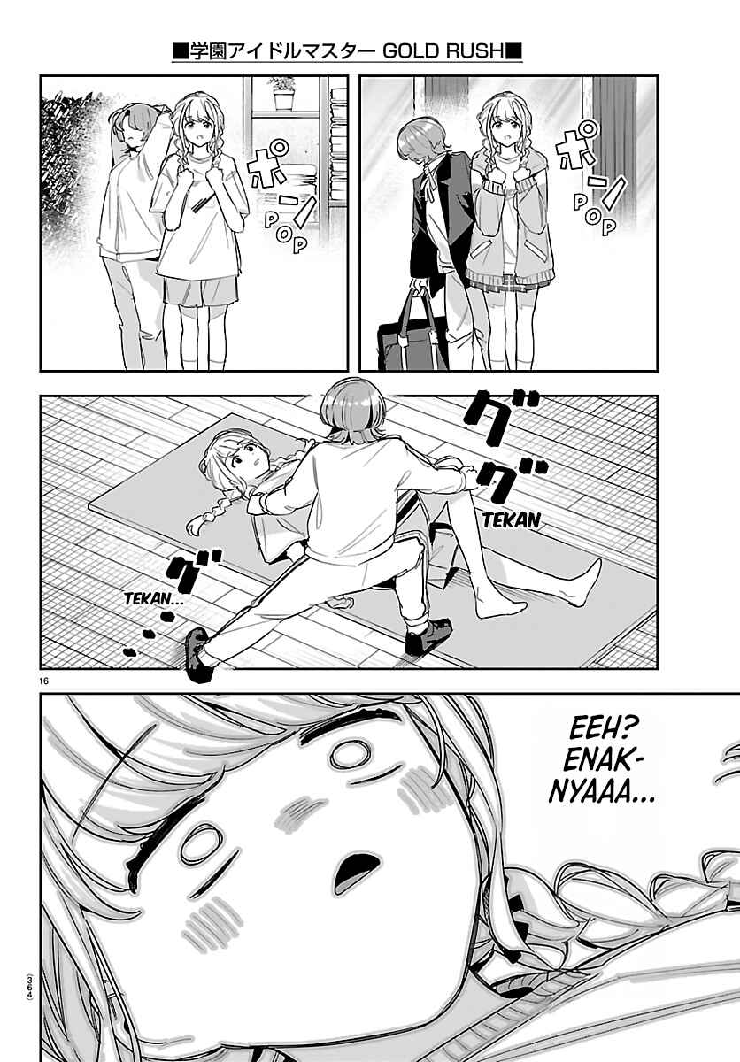 Gakuen Idolm@ster Gold Rush Chapter 54 - Page 16