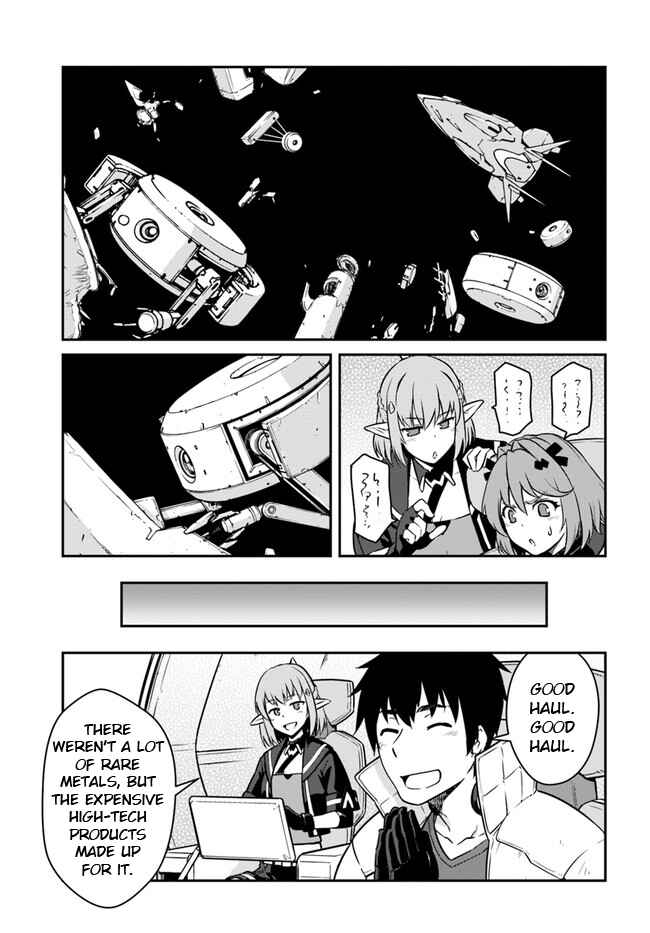Mezametara Saikyou Soubi to Uchuusen-mochi datta node, Ikkodate Mezashite Youhei to shite Jiyuu ni Ikitai Chapter 18.2 - Page 3