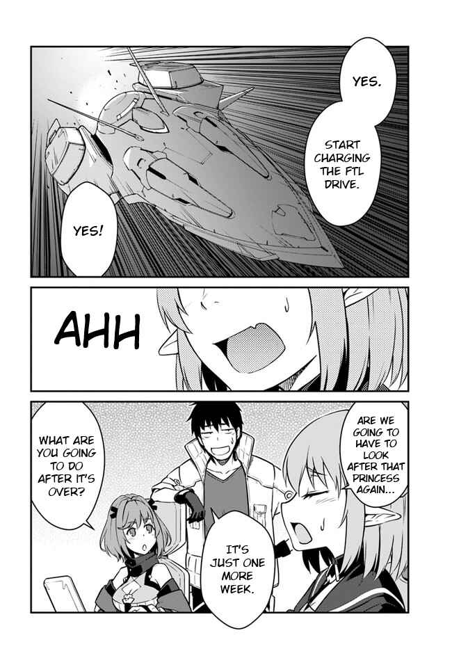 Mezametara Saikyou Soubi to Uchuusen-mochi datta node, Ikkodate Mezashite Youhei to shite Jiyuu ni Ikitai Chapter 18.2 - Page 6