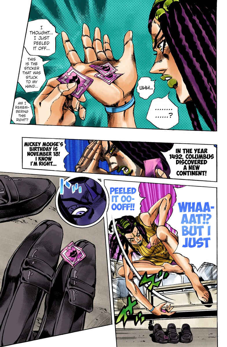 JoJo no Kimyou na Bouken: Part 6 - Stone Ocean Color-ban Chapter 21 - Page 9