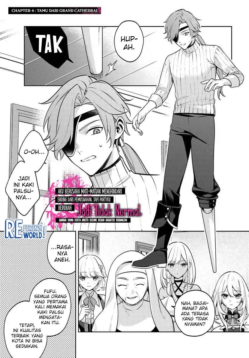 Zenmetsu End o Shinimono-gurui de Kaihi Shita. Party ga Yanda. Chapter 4.1 - Page 2