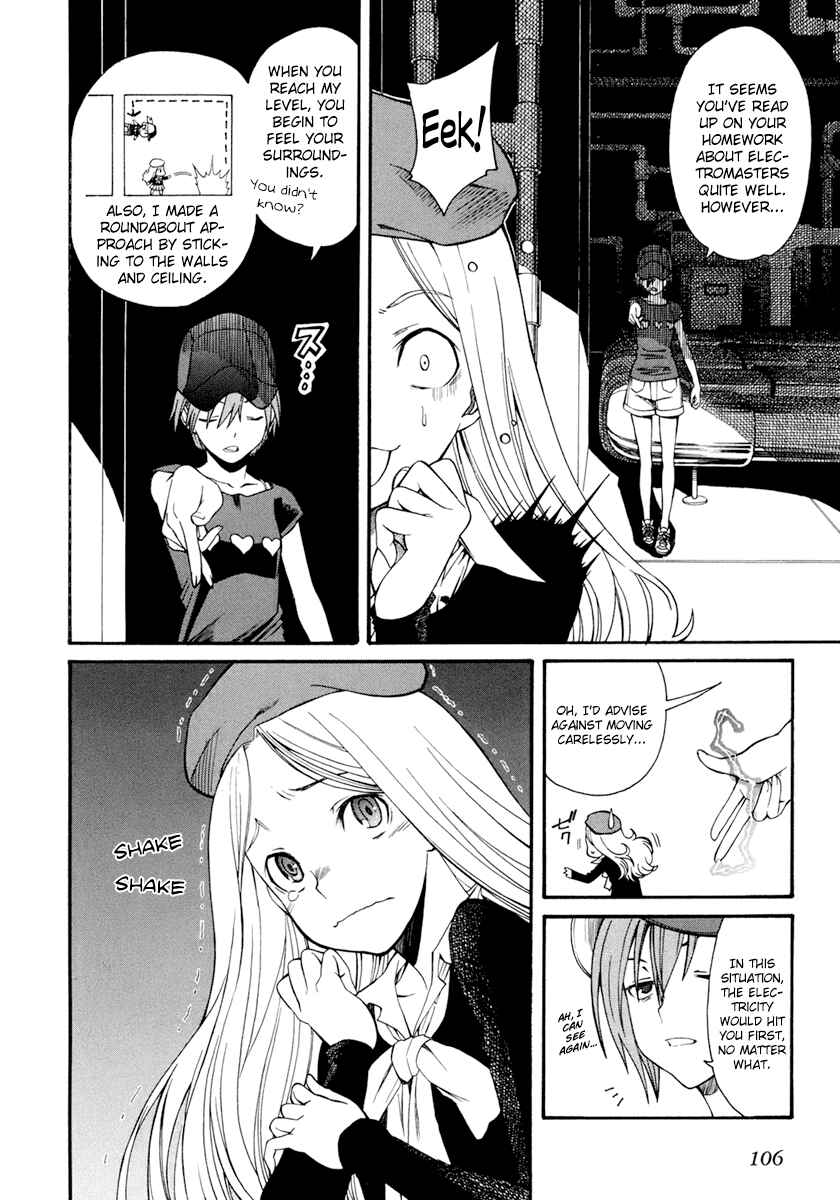 Toaru Majutsu no Index Gaiden: Toaru Kagaku no Railgun Chapter 27 - Page 14