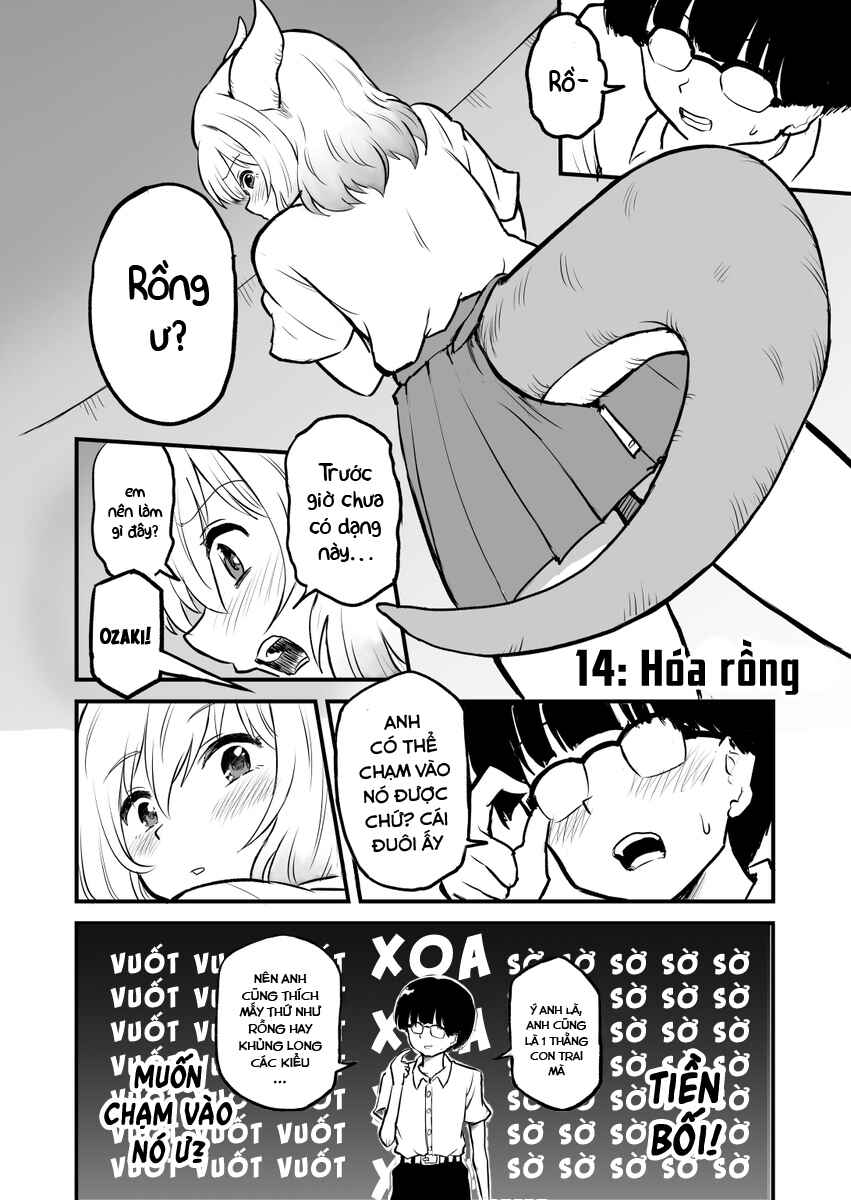 Higawari Shippo no Ozaki-chan Chapter 14 - Page 1