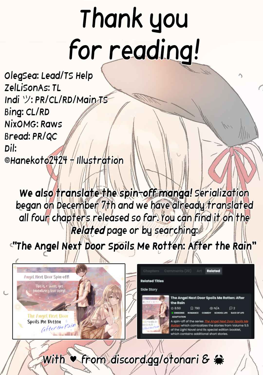 Otonari no Tenshi-sama ni Itsunomanika Dame Ningen ni Sareteita Ken Chapter 13.3 - Page 11