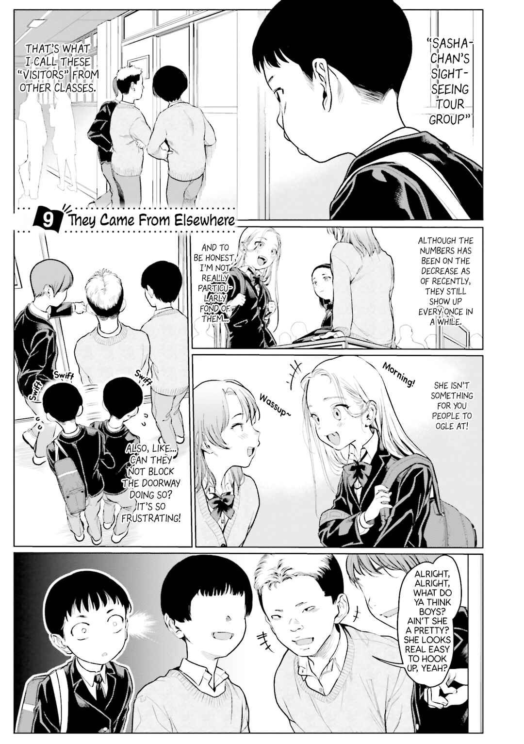 Sasha-chan to Classmate Otaku-kun Chapter 9 - Page 1