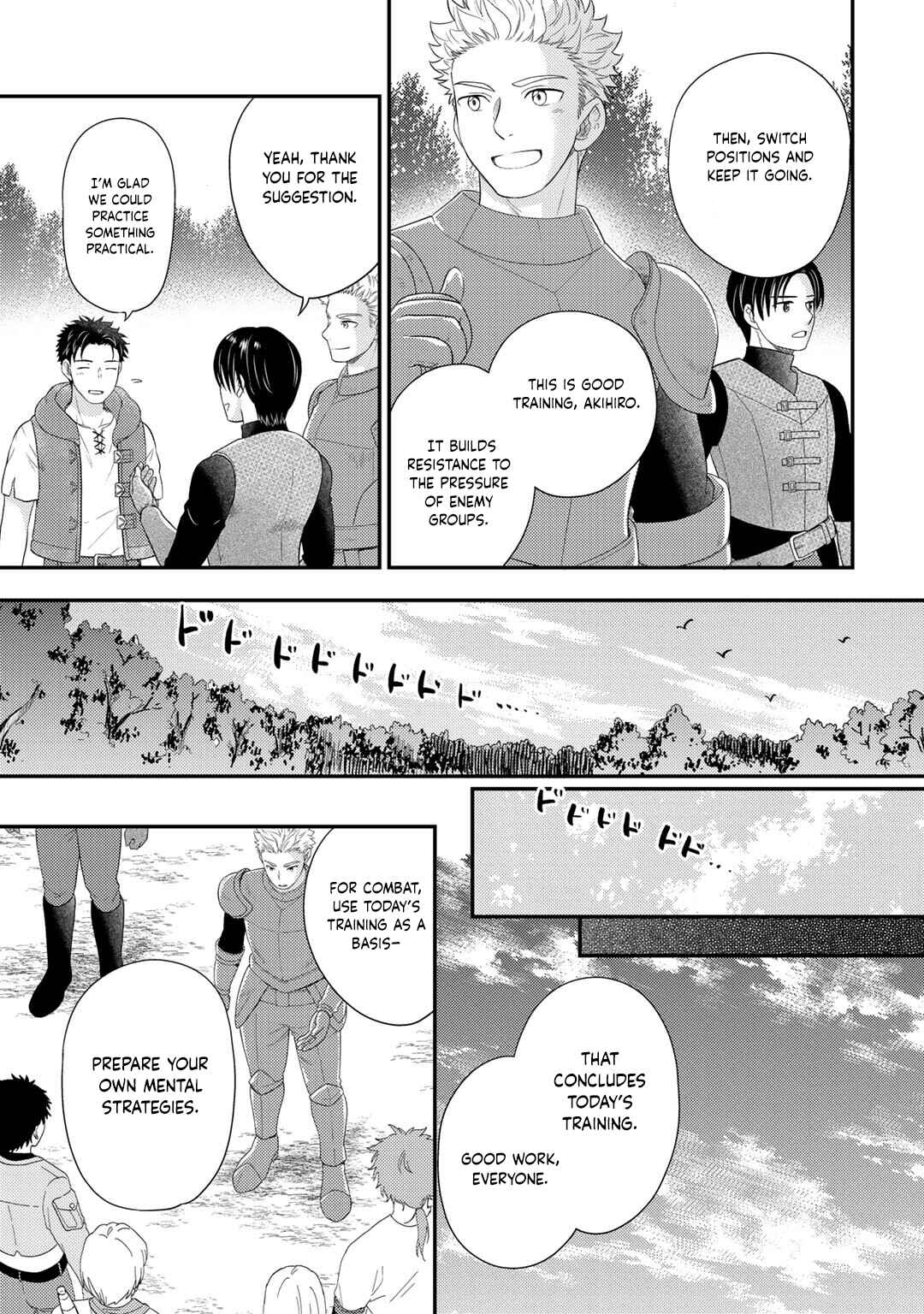 Isekai ni Kita Mitai dakedo Dou Sureba Yoi no Darou: Shachiku SE no My Pace Boukenki Chapter 19 - Page 12