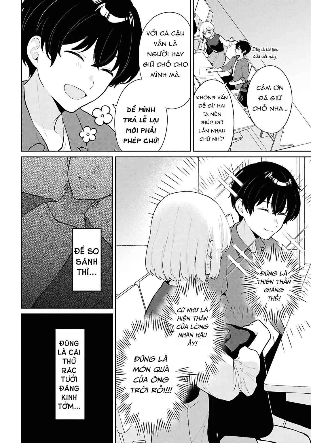 Danjo-hi 1:5 no Sekai demo Futsuu ni Ikirareru to Omotta? ~Gekiomoi Kanjou na Kanojo-tachi ga Mujikaku Danshi ni Honrou Saretara~ Chapter 5 - Page 33