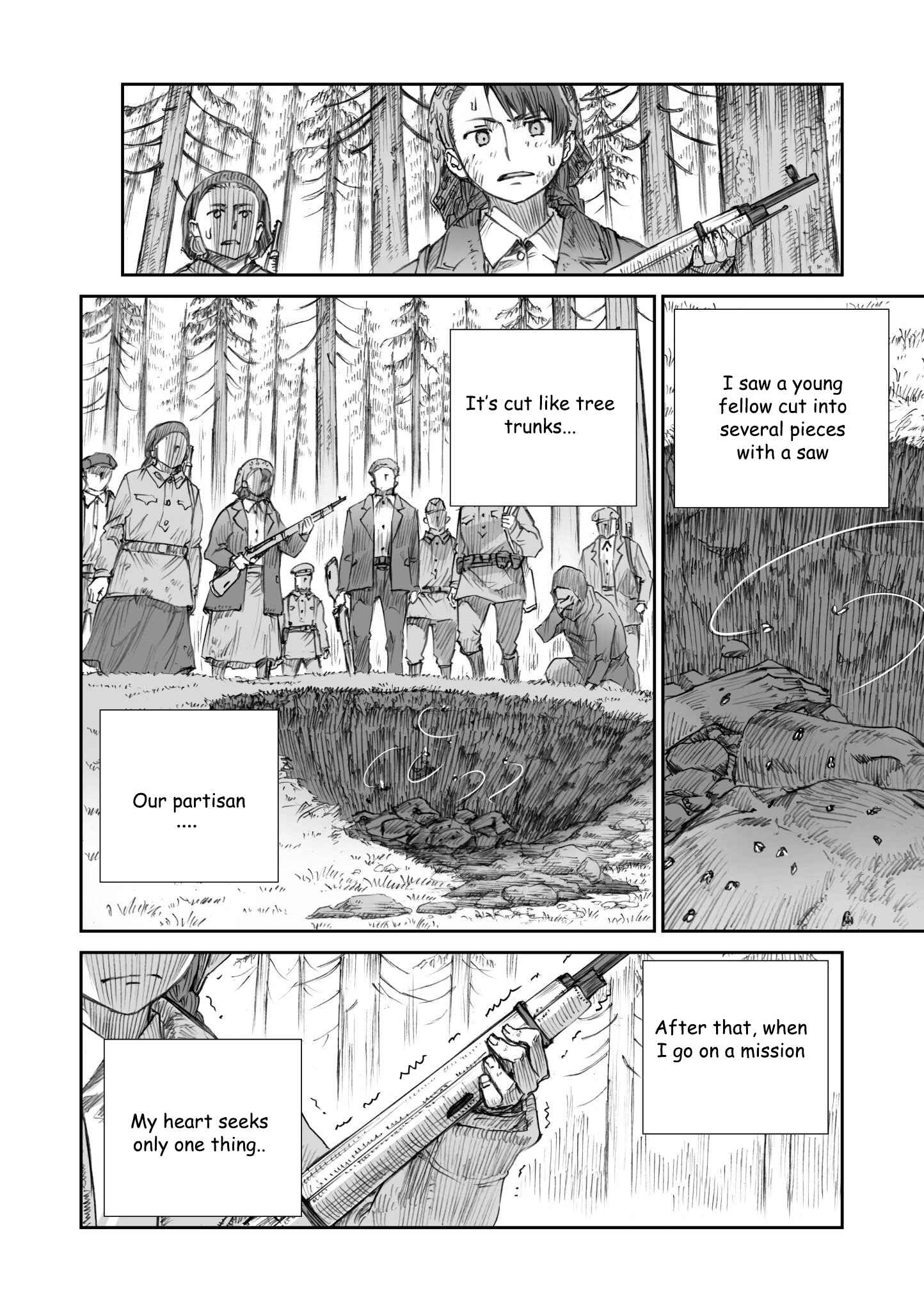 Sensou wa Onna no Kao wo Shiteinai Chapter 14 - Page 10
