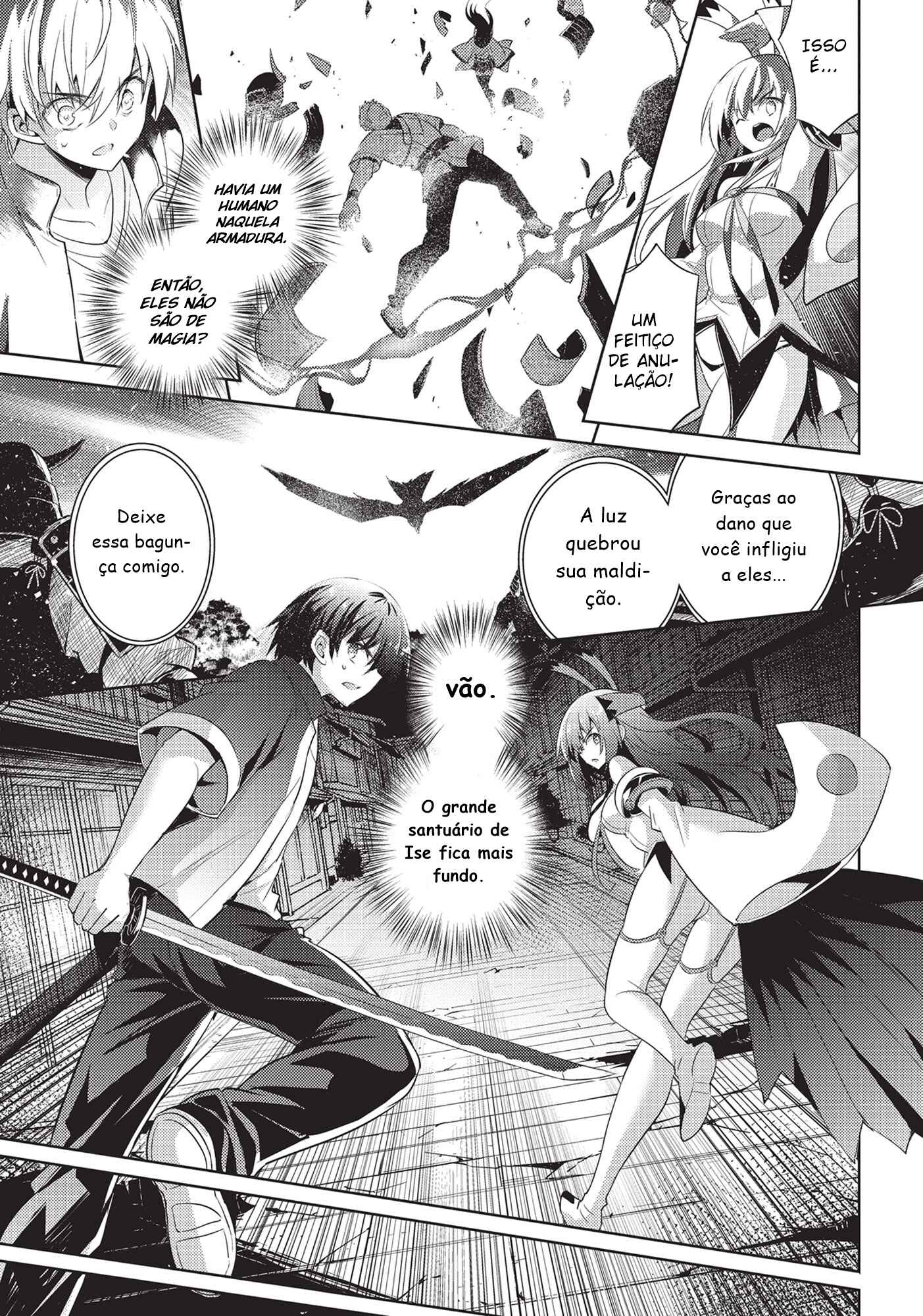 Magika no Kenshi to Shoukan Maou Chapter 71 - Page 11