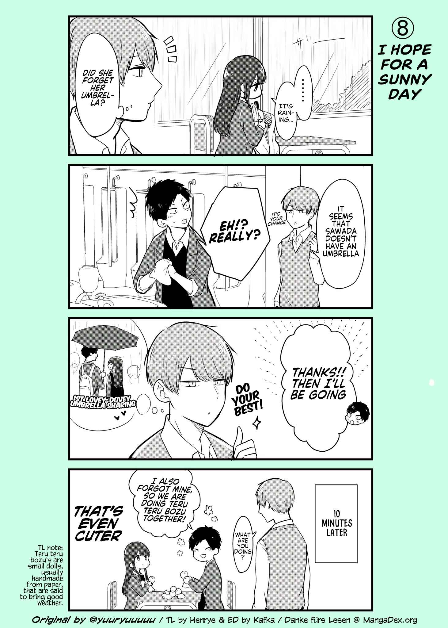 Tayori ni Saretai Ichimura-kun Chapter 8 - Page 1