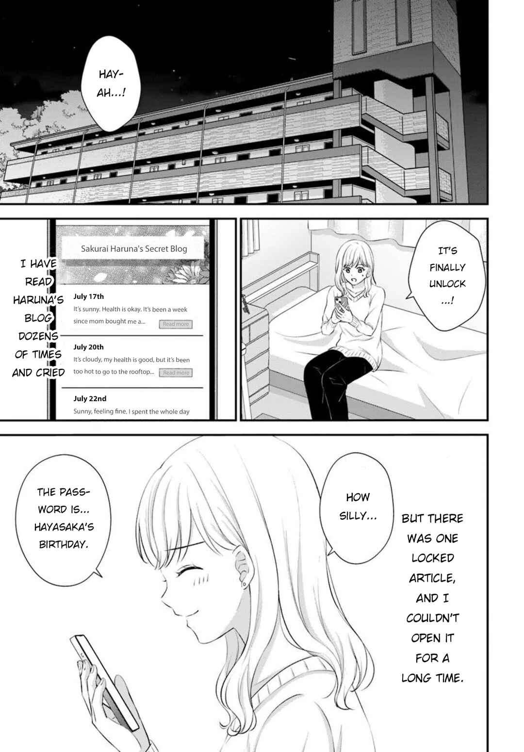 Yomei Ichinen to Senkokusareta Boku ga, Yomei Hantoshi no Kimi to Deatta Hanashi Chapter 15 - Page 30