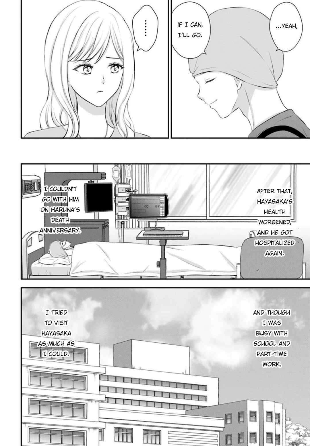 Yomei Ichinen to Senkokusareta Boku ga, Yomei Hantoshi no Kimi to Deatta Hanashi Chapter 15 - Page 7