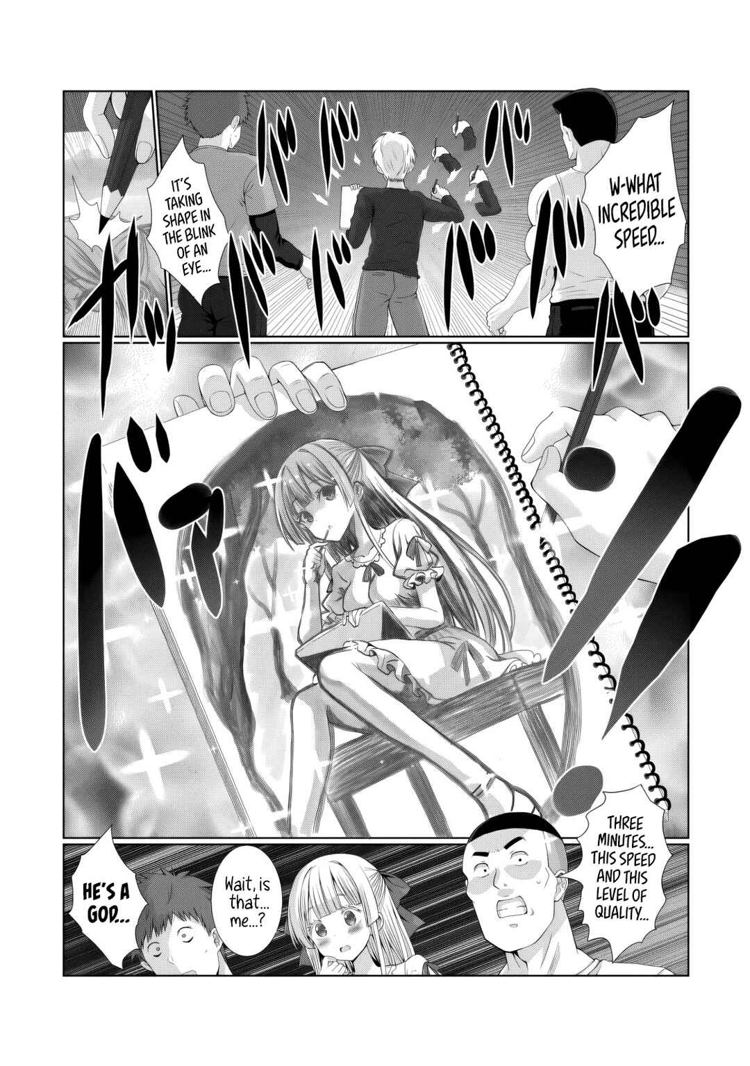 Kaita Mono o Jittaika Suru Nouryoku de Motenai Ore ga Harem Seikatsu Chapter 4 - Page 6