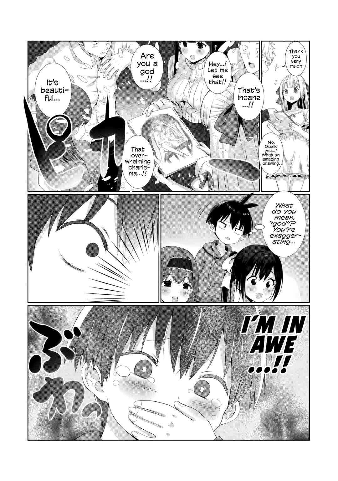 Kaita Mono o Jittaika Suru Nouryoku de Motenai Ore ga Harem Seikatsu Chapter 4 - Page 7