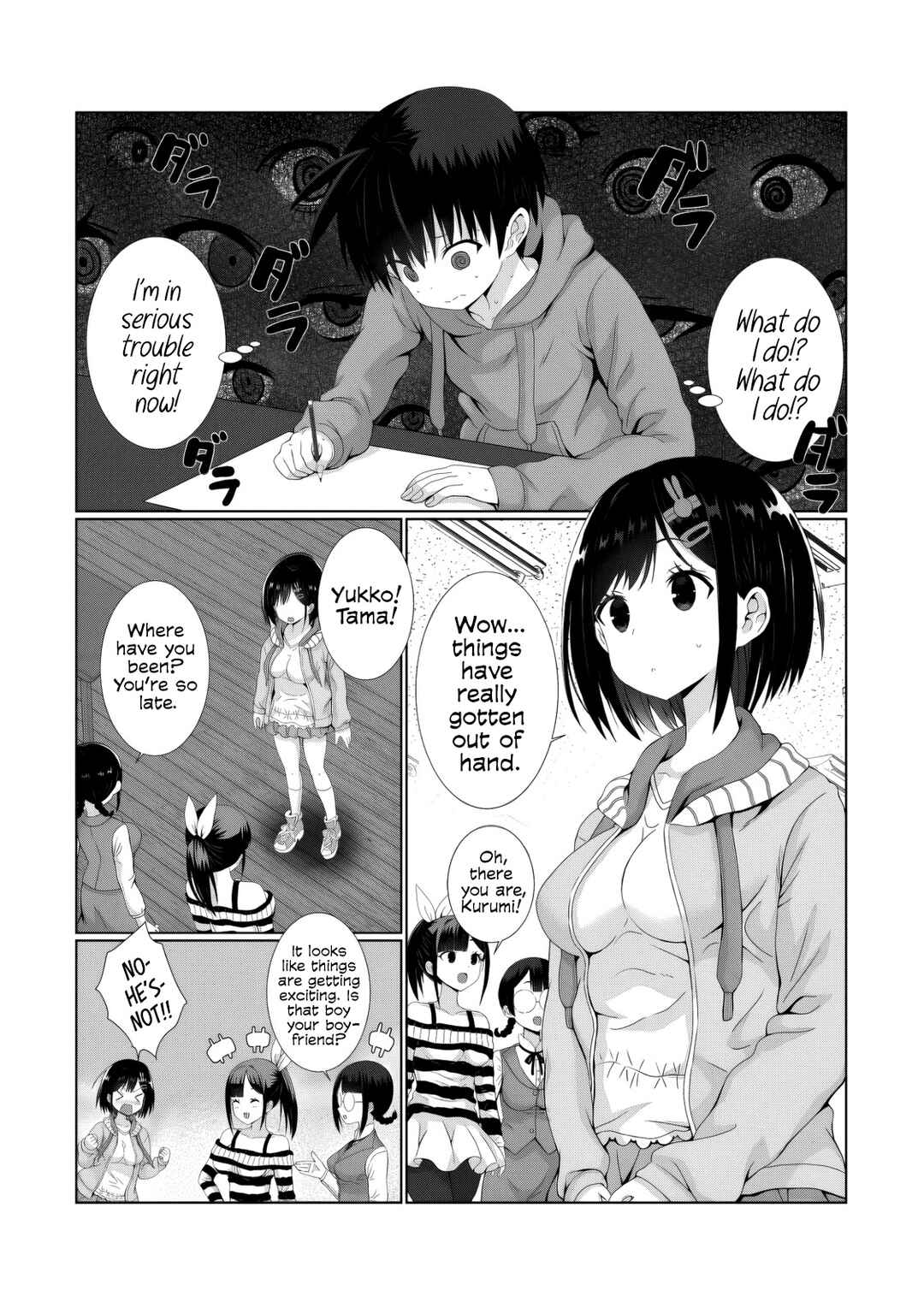 Kaita Mono o Jittaika Suru Nouryoku de Motenai Ore ga Harem Seikatsu Chapter 4 - Page 9