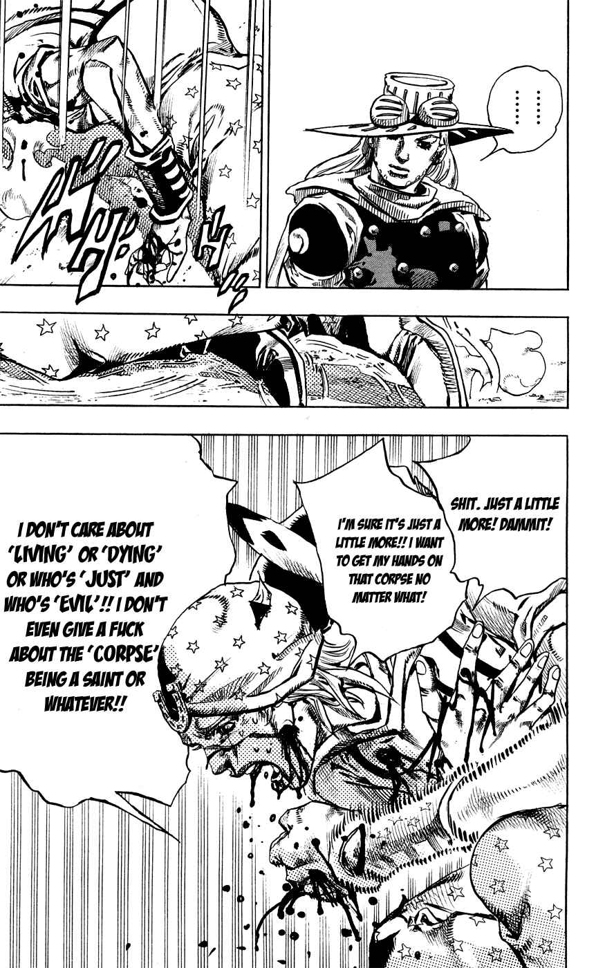 JoJo no Kimyou na Bouken: Part 7 - Steel Ball Run Chapter 72 - Page 14