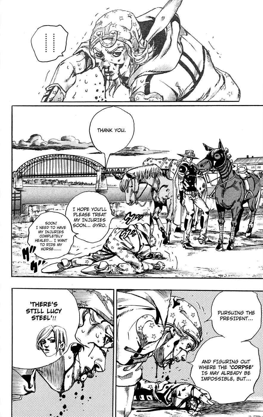 JoJo no Kimyou na Bouken: Part 7 - Steel Ball Run Chapter 72 - Page 22