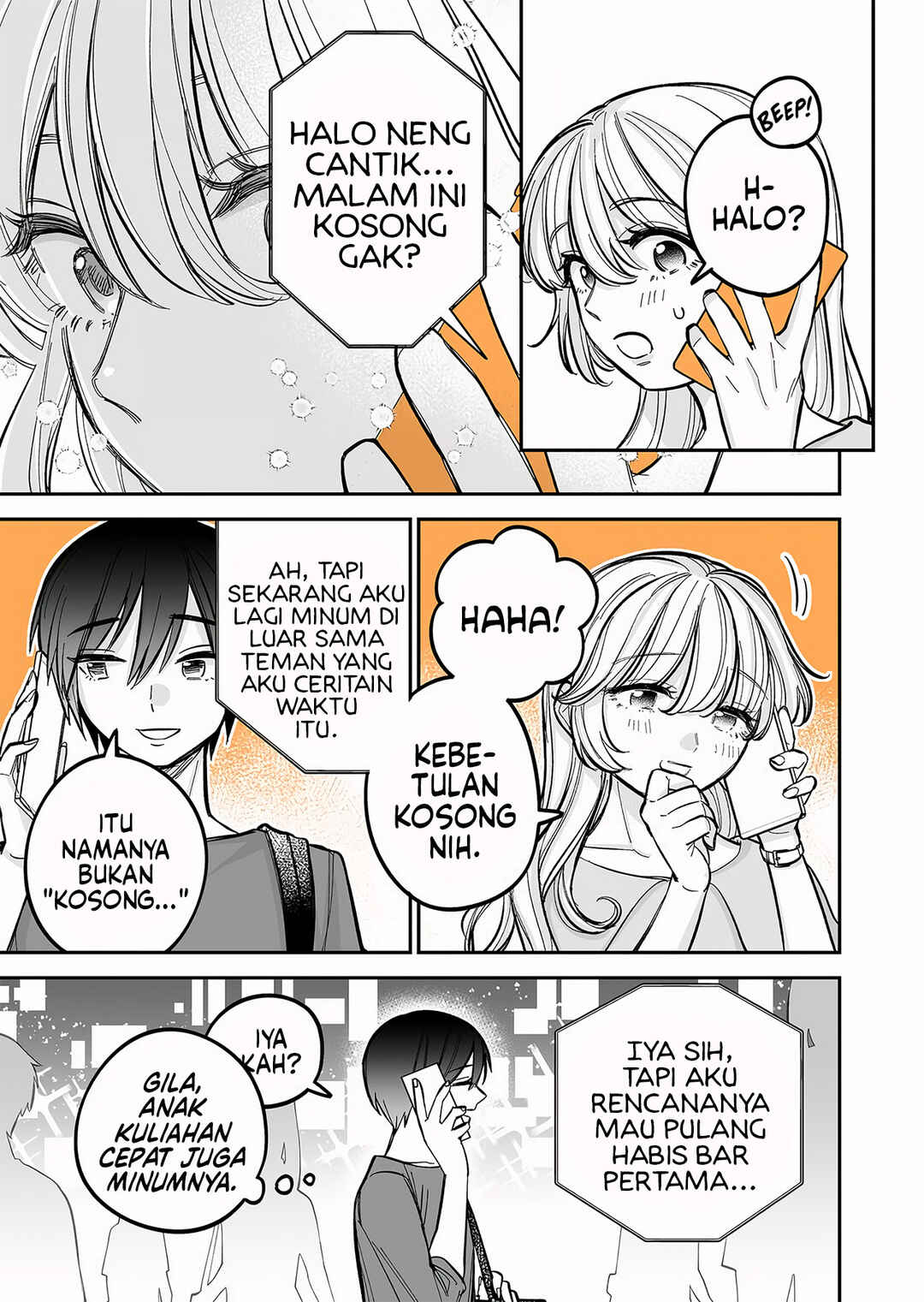 Genkai OL to Joshi Daisei ga 〇〇 Suru Hanashi Chapter 4.2 - Page 3