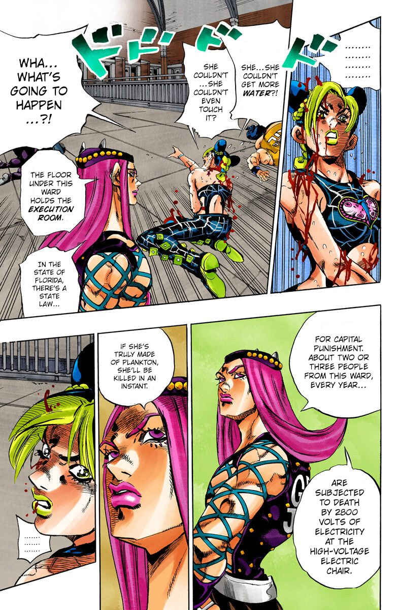 JoJo no Kimyou na Bouken: Part 6 - Stone Ocean Color-ban Chapter 72 - Page 8