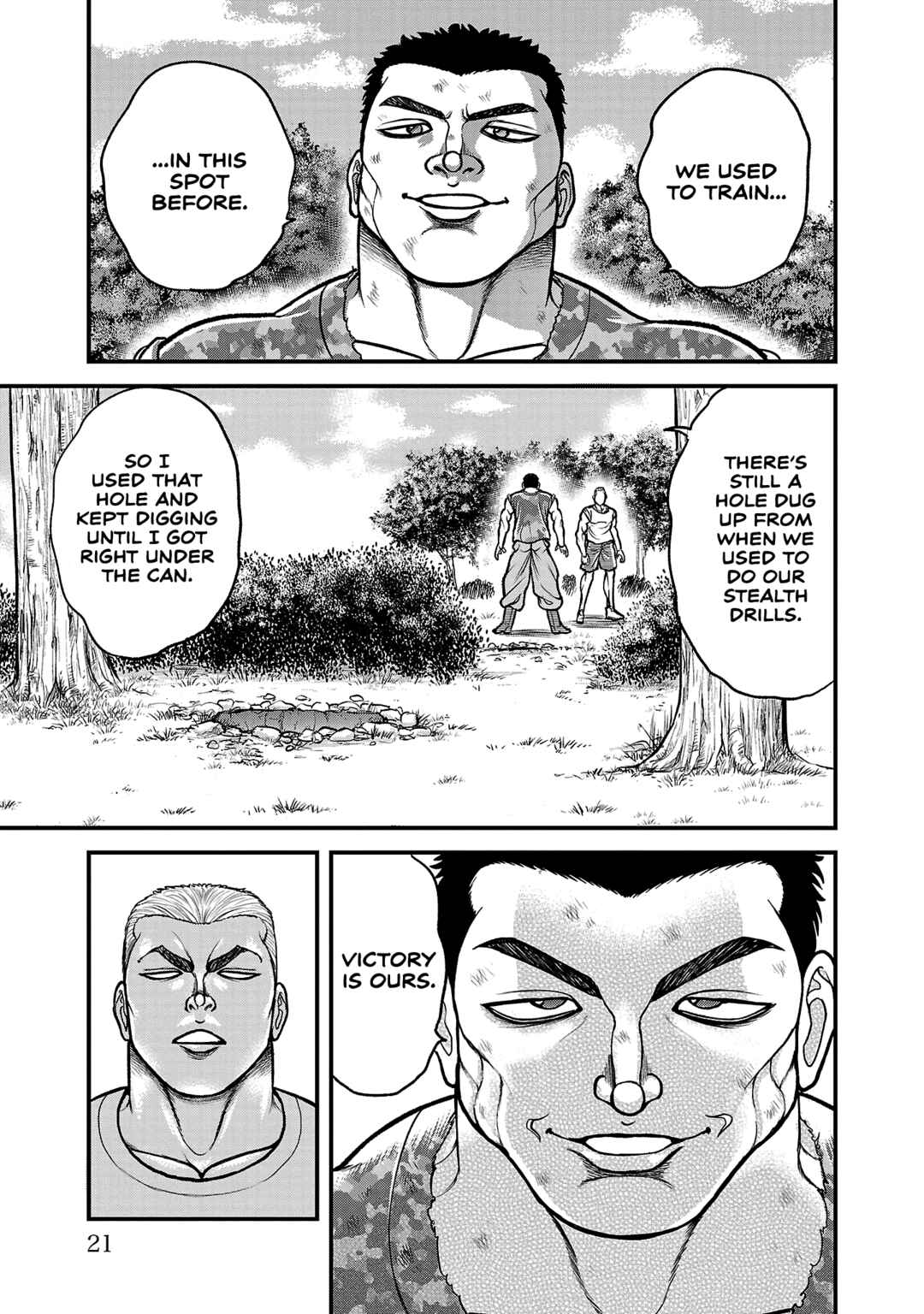 Baki Gaiden - Gaia to Sikorsky ~Tokidoki Nomura Futari Dakedo Sannin Kurashi~ Chapter 17 - Page 22