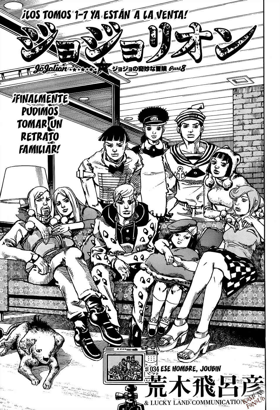 JoJo no Kimyou na Bouken: Part 8 - JoJolion Chapter 34 - Page 2