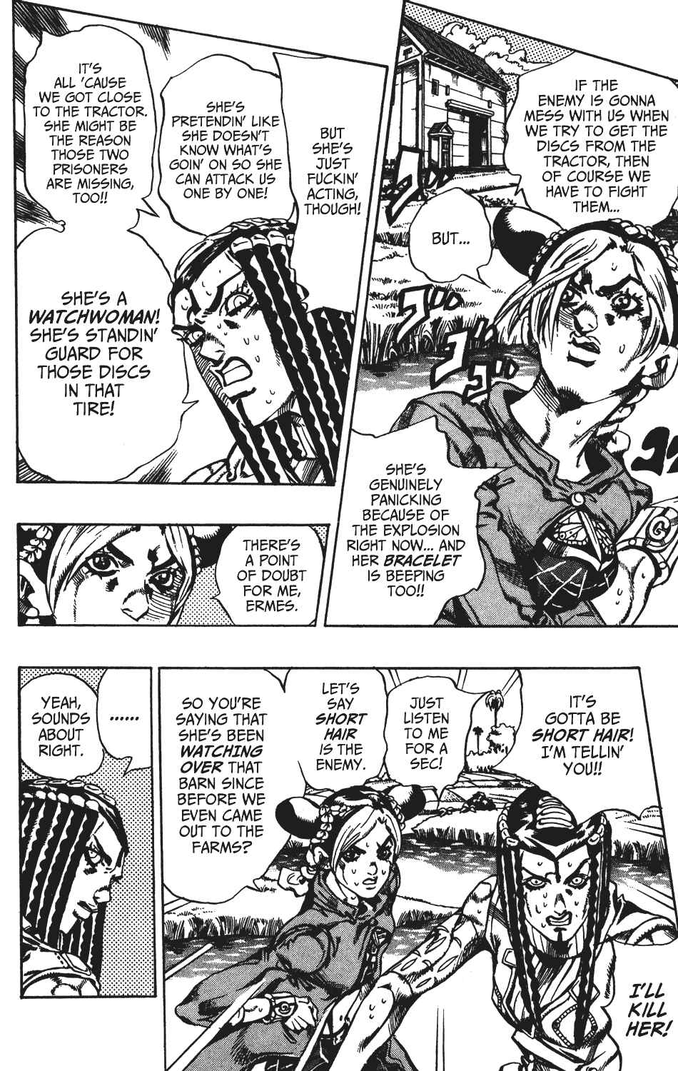 JoJo no Kimyou na Bouken: Part 6 - Stone Ocean Chapter 28 - Page 4