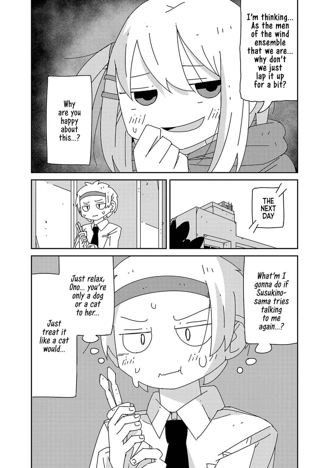 Hagino-san Wants to Quit the Wind Ensemble Chapter 37 - Page 10