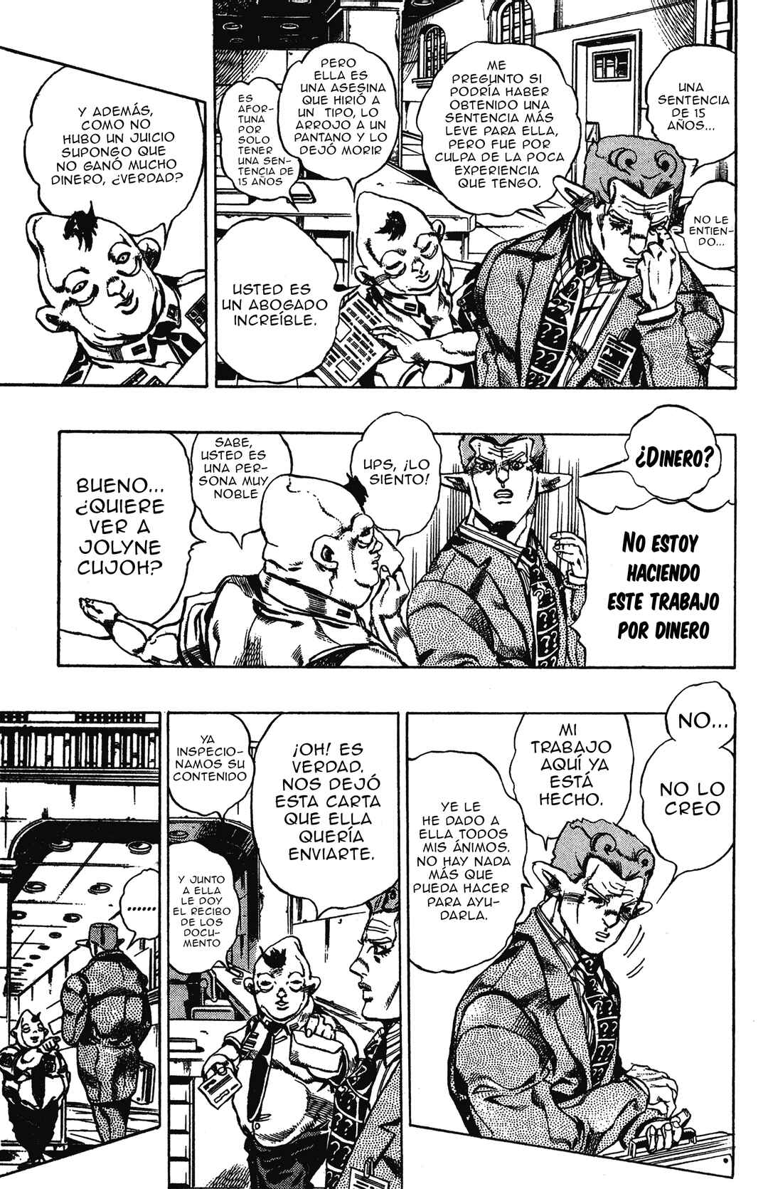 JoJo no Kimyou na Bouken: Part 6 - Stone Ocean Chapter 3 - Page 13