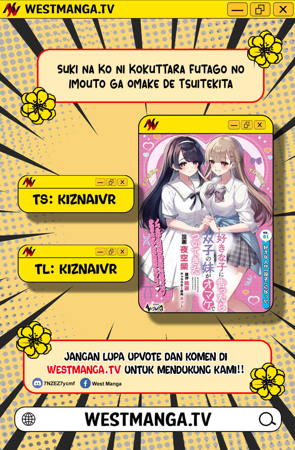 Suki na Ko ni Kokuttara Futago no Imouto ga Omake de Tsuitekita Chapter 2 - Page 1