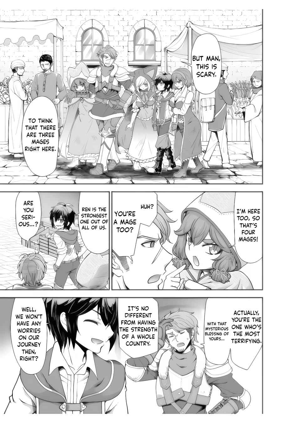 Tenohira Kaitaku Mura de Isekai Kenkokuki ~Fueteku Yome-tachi to Nonbiri Mujintou Life~ Chapter 40 - Page 4
