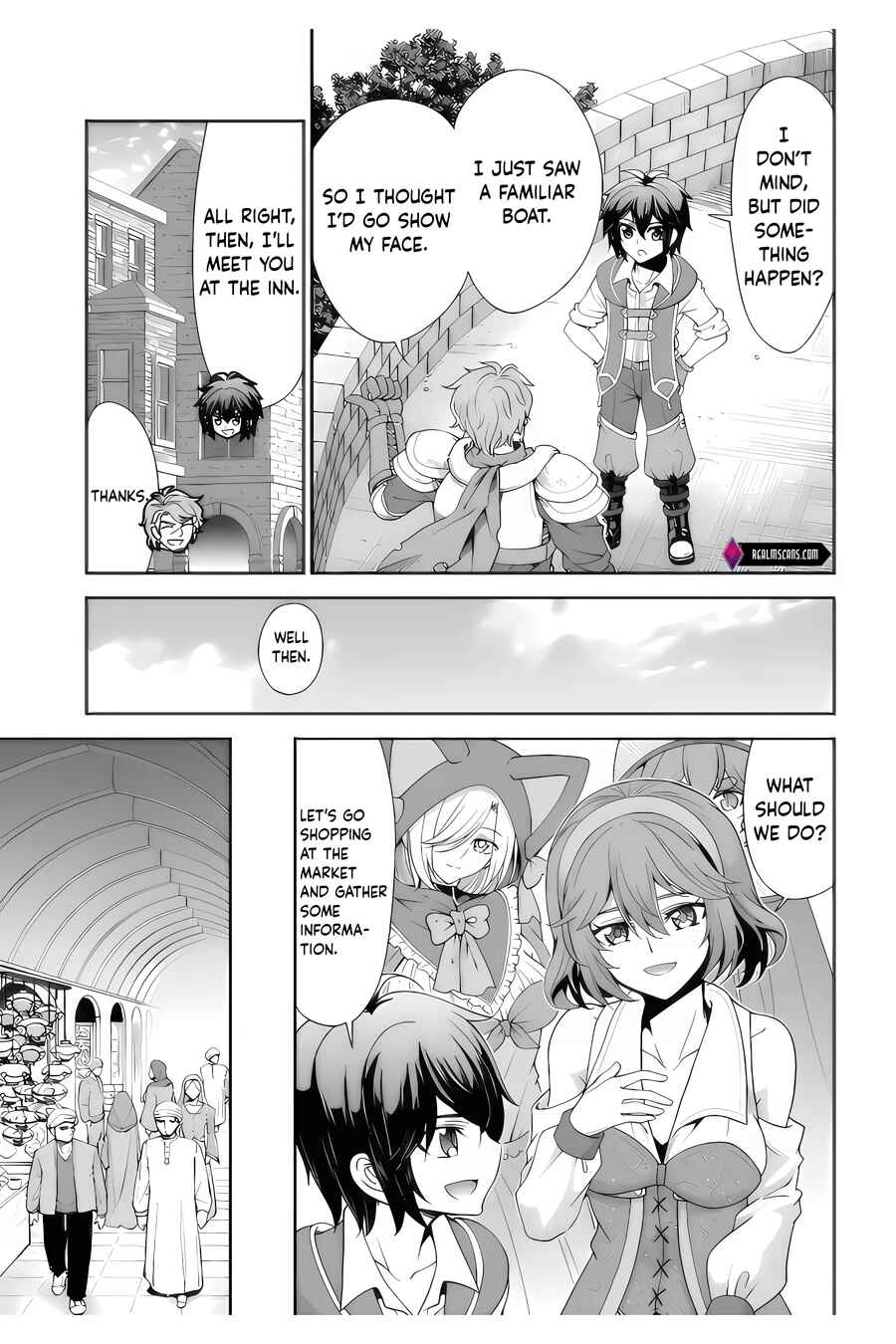 Tenohira Kaitaku Mura de Isekai Kenkokuki ~Fueteku Yome-tachi to Nonbiri Mujintou Life~ Chapter 40 - Page 6