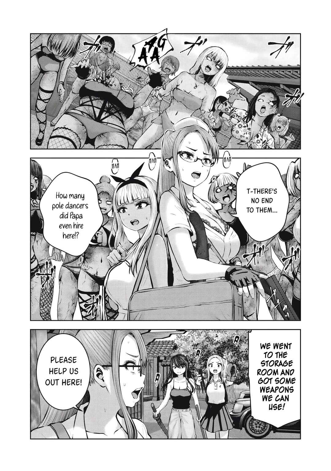 Zombie Sekai de Harem wo Tsukurou! Chapter 9.2 - Page 4