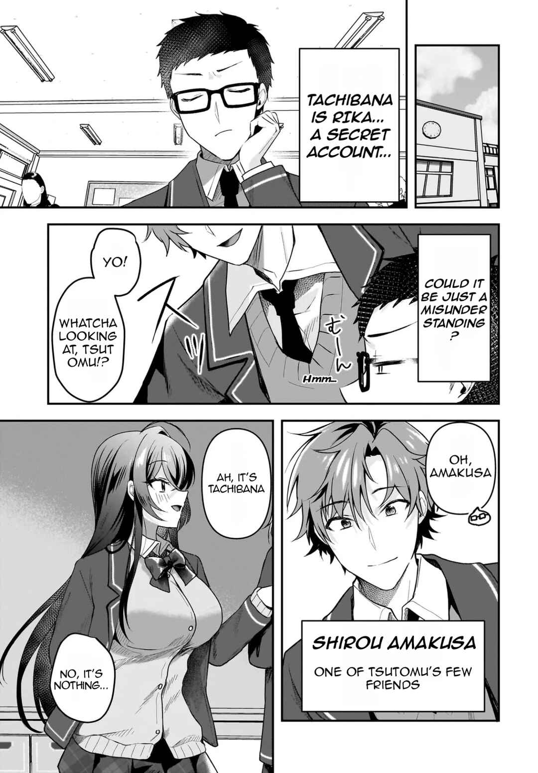Gariben-kun to Uraaka-san - Sanzan Osewa ni Natteiru Ero-kei Uraaka Joshi no Shoutai ga Kurasu no Idol Datta Ken Chapter 2 - Page 4