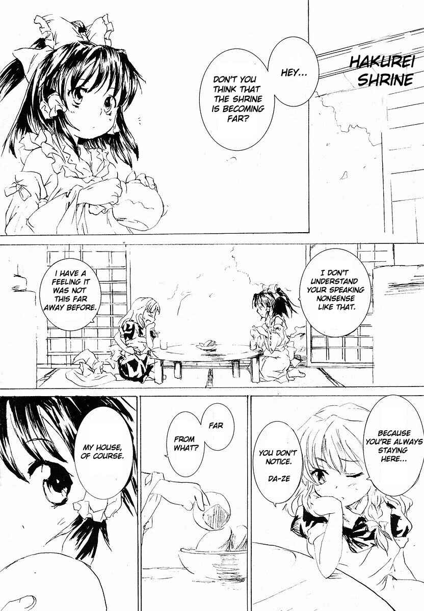 Touhou Sangetsusei: Eastern and Little Nature Deity Chapter 0 - Page 3