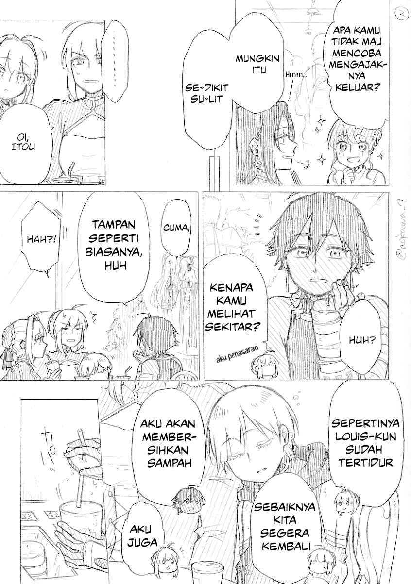 Josou Cosplayer ni Otouto ga Dekiru Manga Chapter 11.2 - Page 3