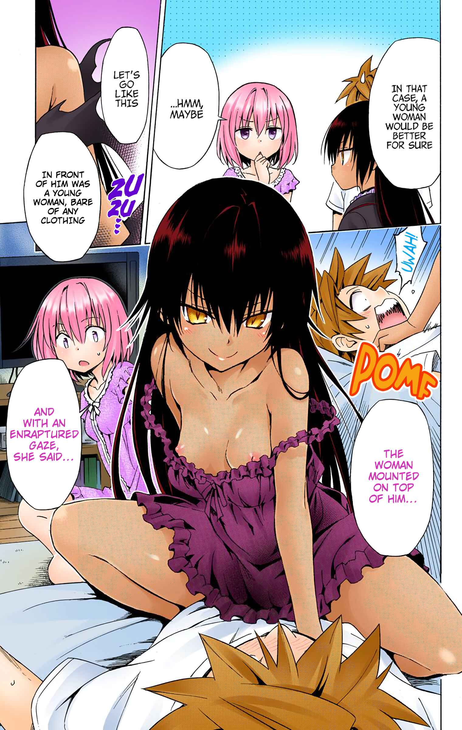 To Love Ru Darkness (Official Colored) Chapter 36.2 - Page 11