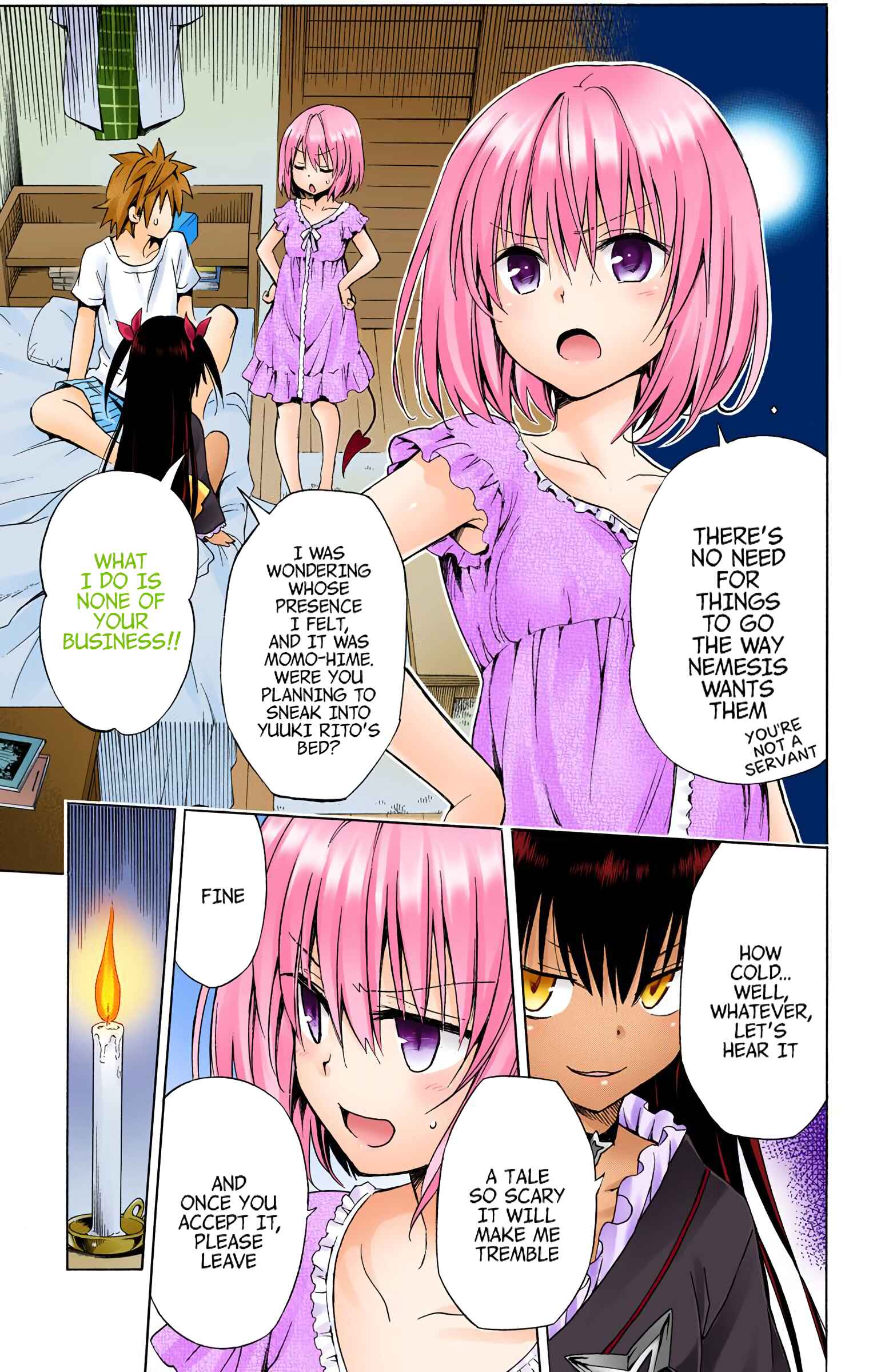 To Love Ru Darkness (Official Colored) Chapter 36.2 - Page 7