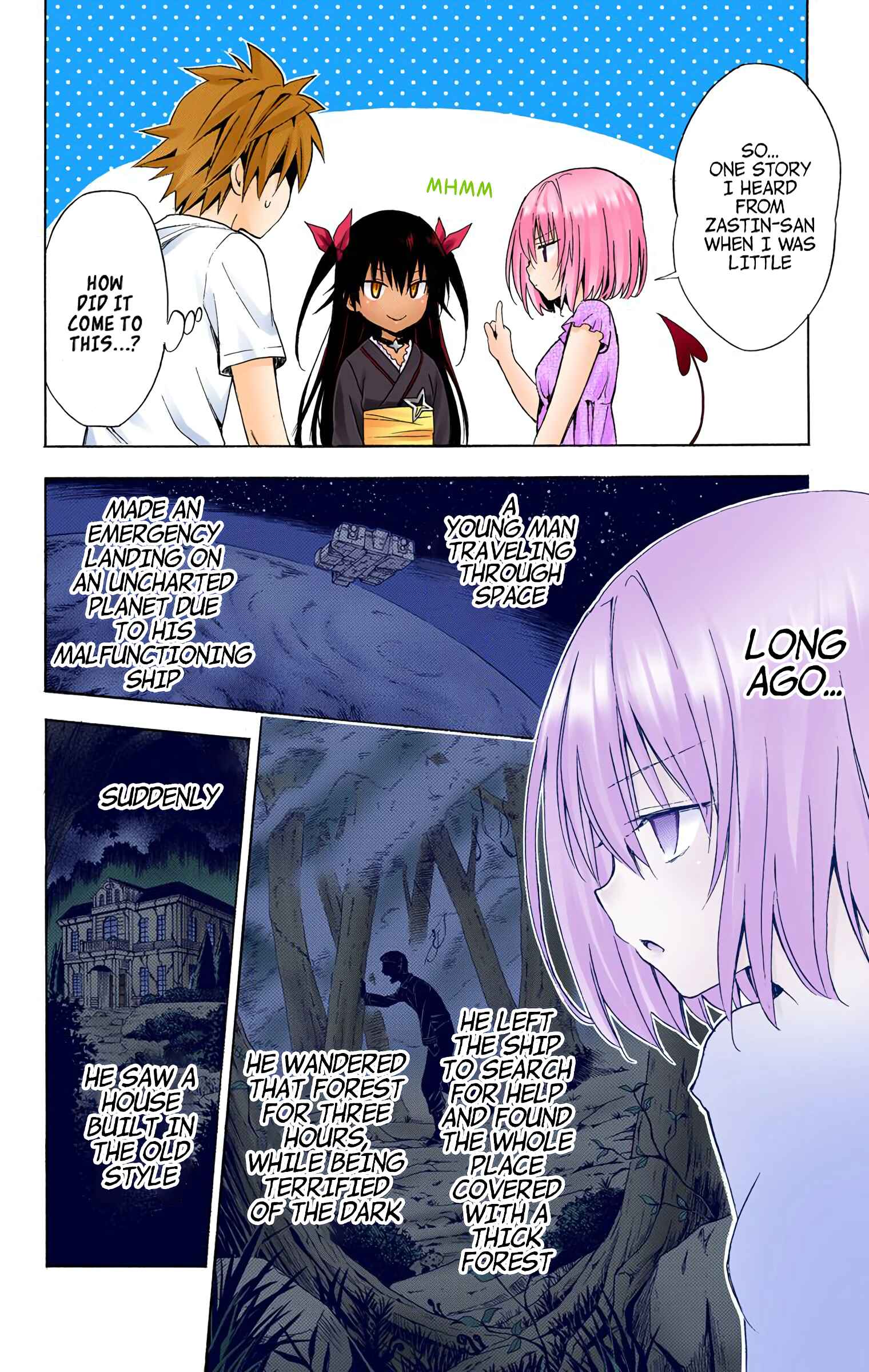 To Love Ru Darkness (Official Colored) Chapter 36.2 - Page 8