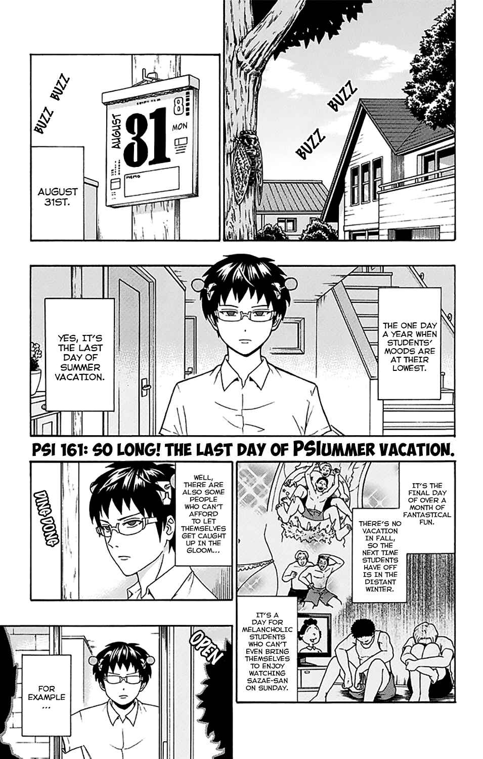 The Disastrous Life of Saiki K. Chapter 161 - Page 2