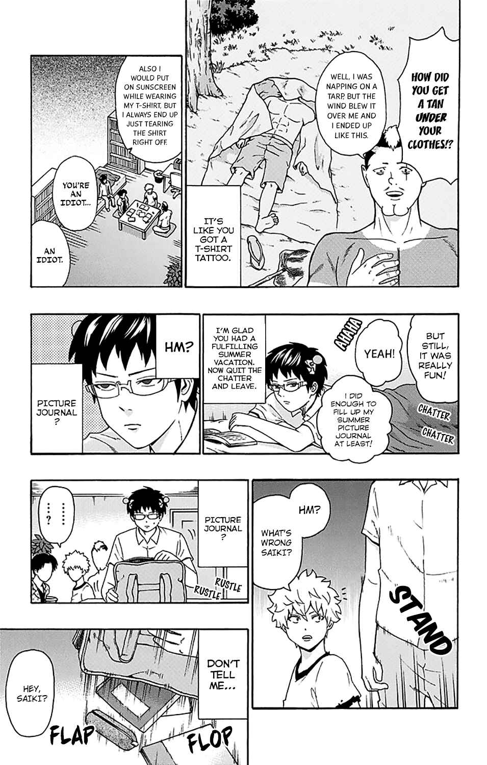 The Disastrous Life of Saiki K. Chapter 161 - Page 8