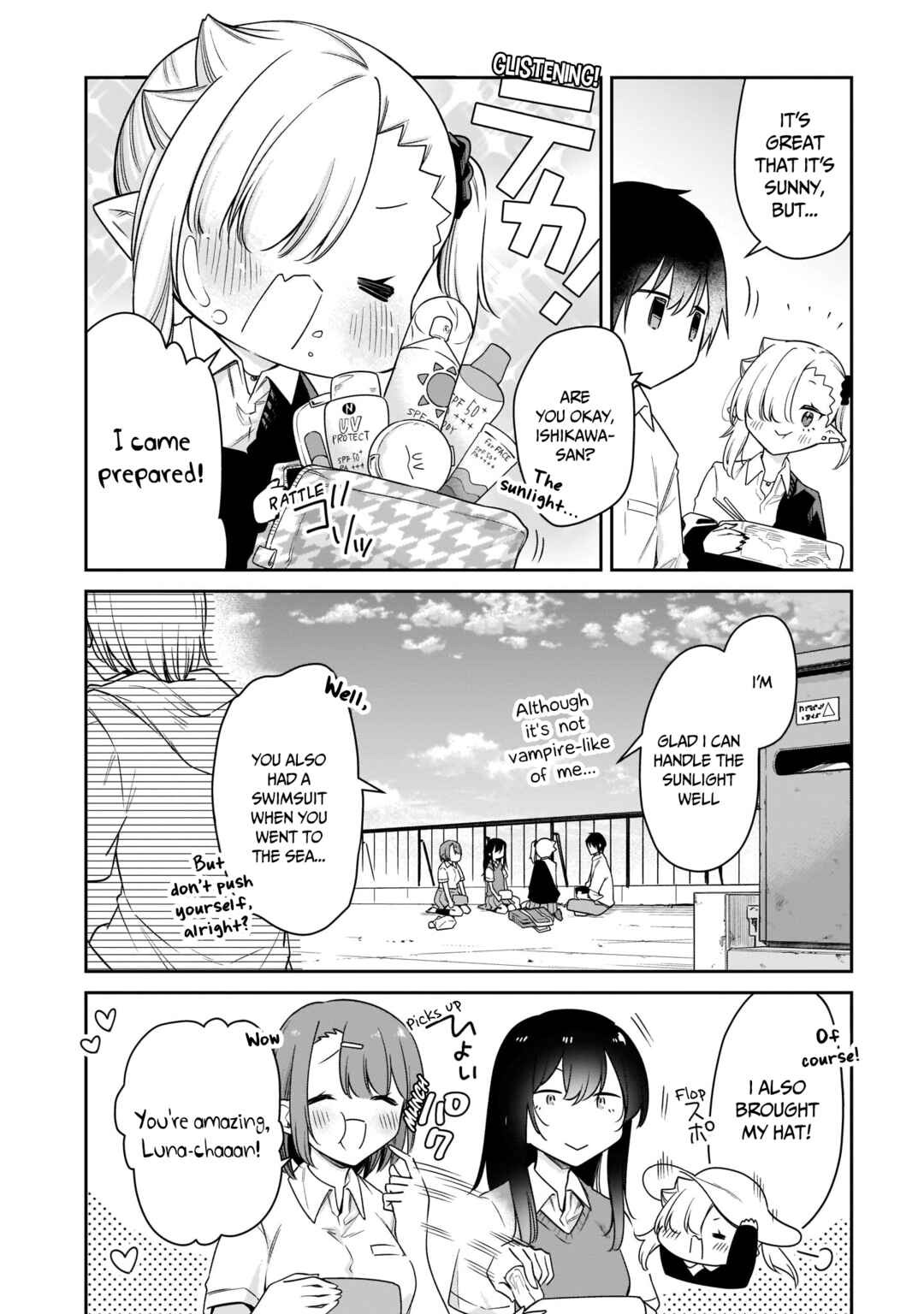Chanto Suenai Kyuuketsuki-chan Chapter 32 - Page 3