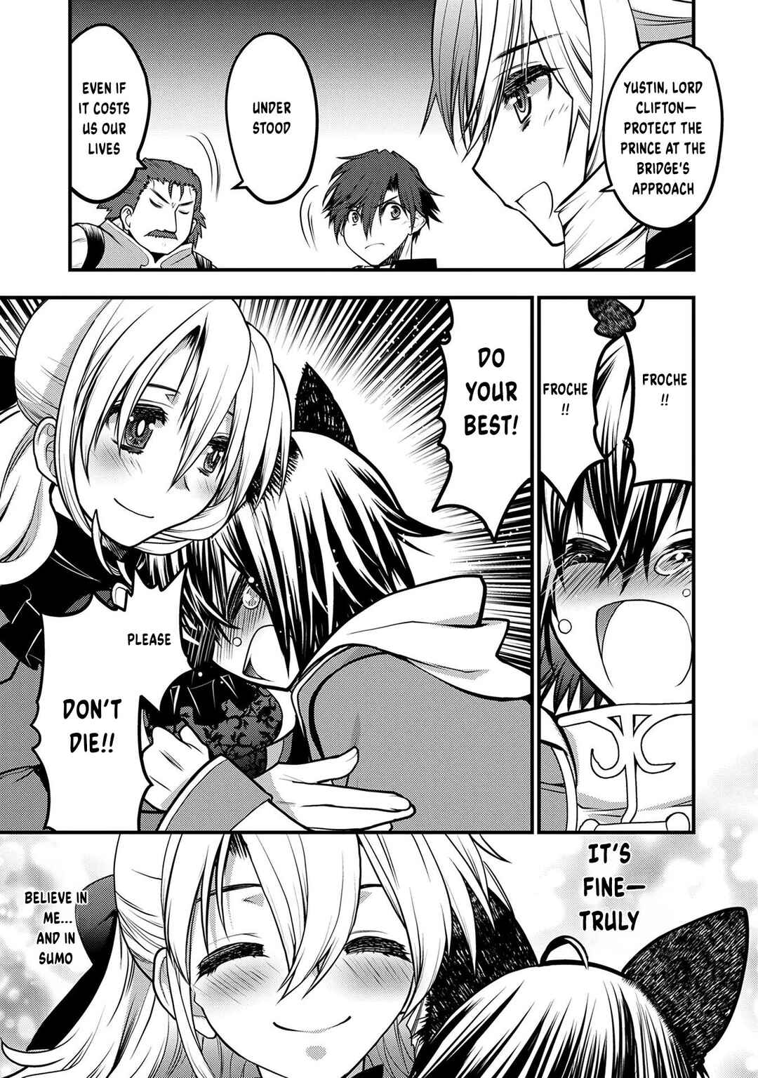 Oozumou Reijou ~Seijo ni Hirateuchi wo Kuratta Shunkan Sumou Budatta Zense wo Omoidashita Akuyaku Reijou no Watashi wa sute Neko Ouji ni Chanko wo Furumaitai Haadosukoidosukoi~ Chapter 6 - Page 38