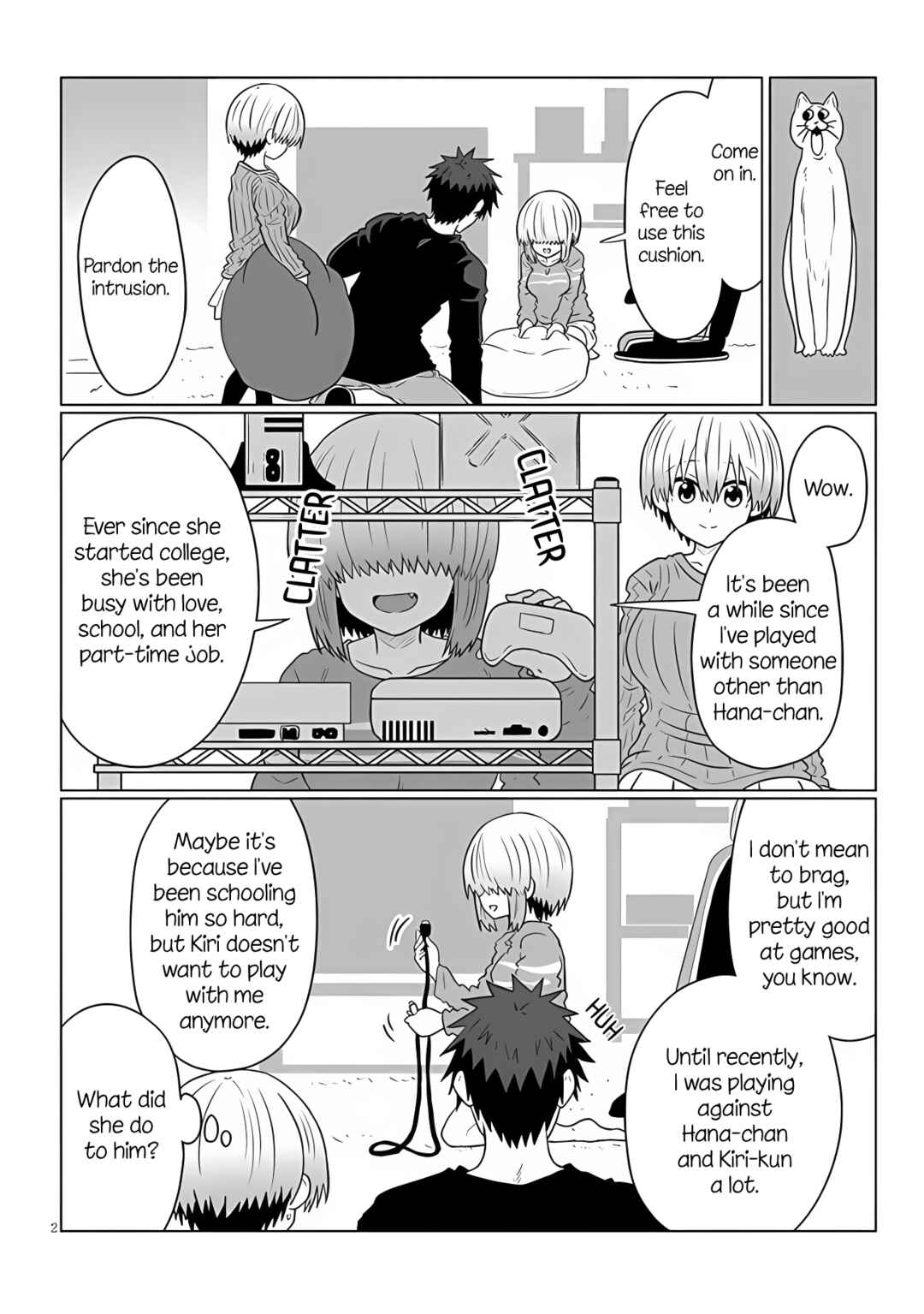Uzaki-chan wa Asobitai! Chapter 110 - Page 2