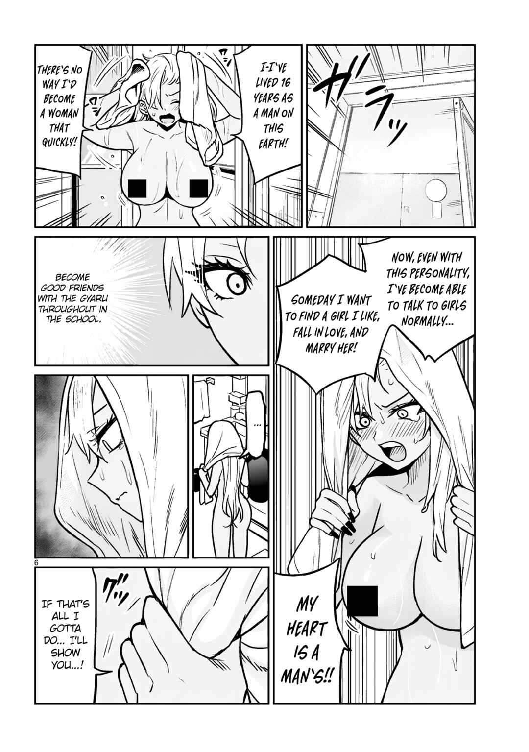 Danshi Kokoseidakedo Gyaru ni TS Shimashita Chapter 6.2 - Page 6