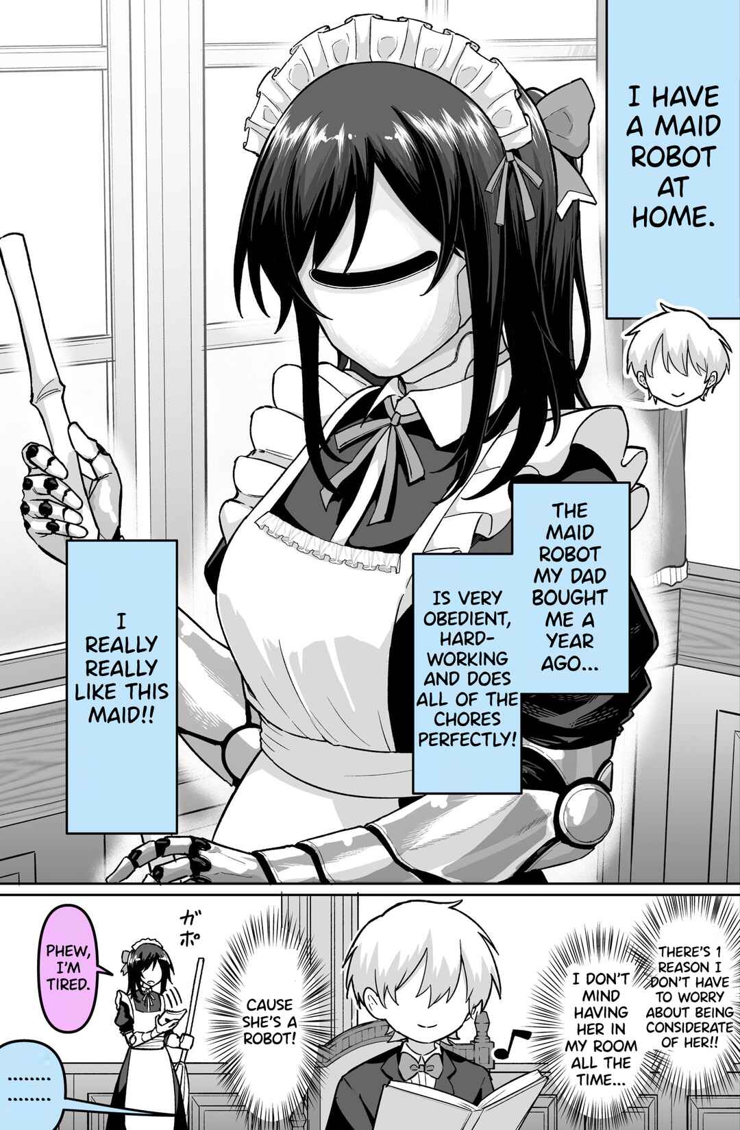 Maid Robot ga yattekita‼️ Chapter ? - Page 1