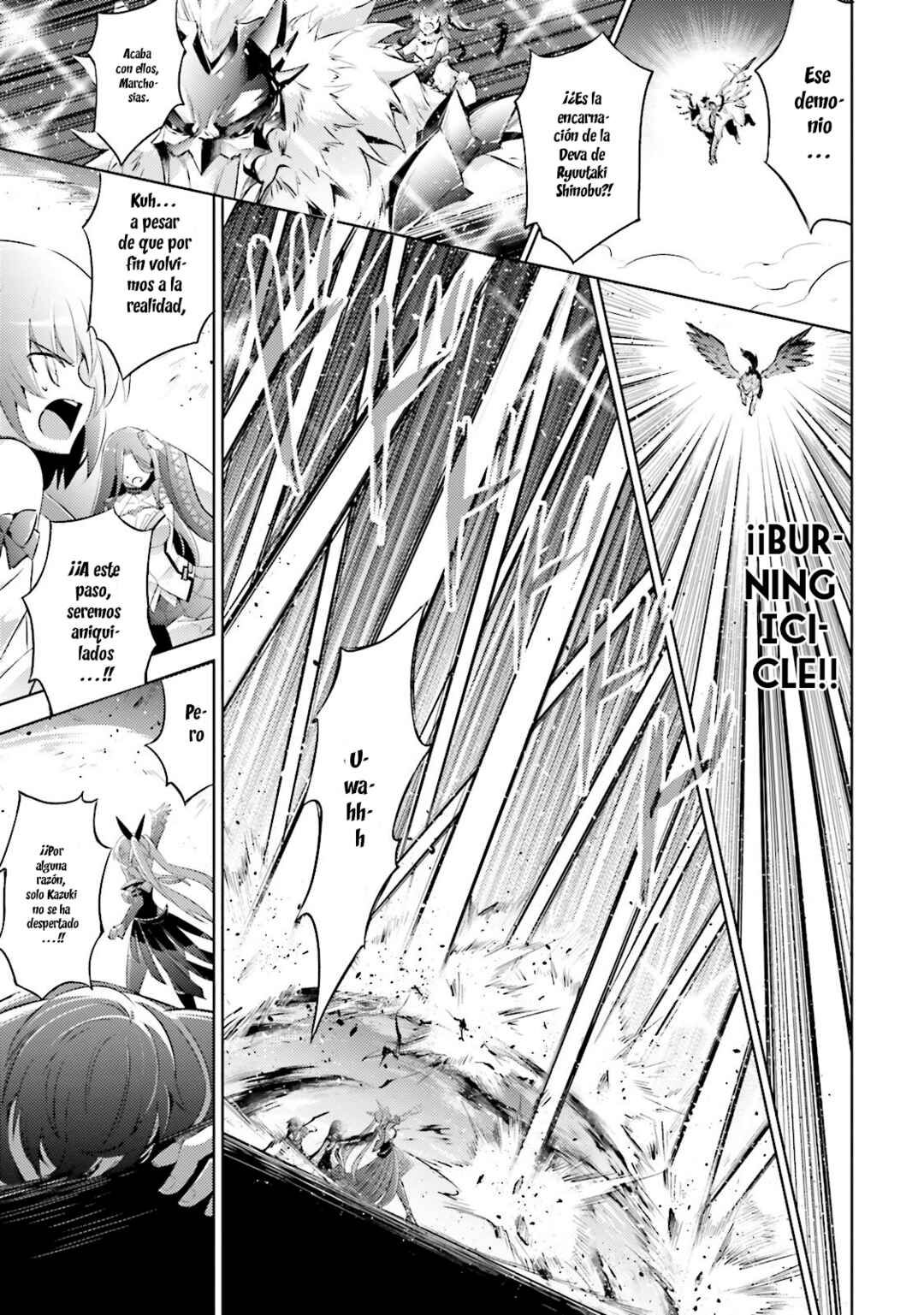 Magika no Kenshi to Shoukan Maou Chapter 55 - Page 17