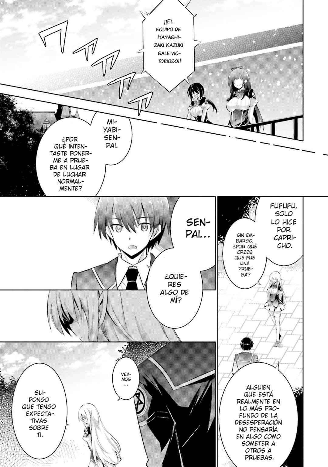 Magika no Kenshi to Shoukan Maou Chapter 55 - Page 23